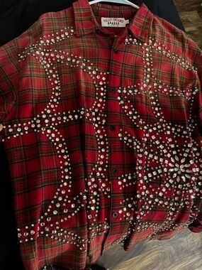 Vale Forever Red flannel